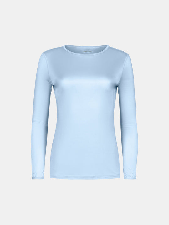 Silk Blend Long-Sleeve Base Layer