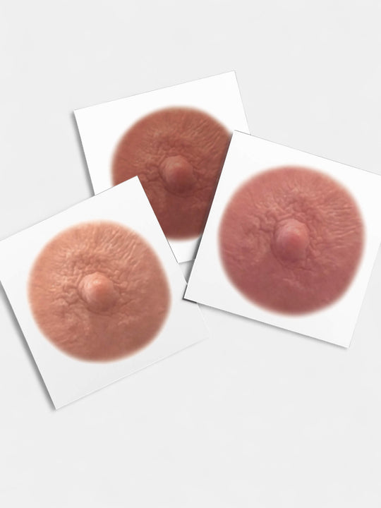 MEDIUM VARIETY PACK - Temporary Nipple Tattoos for Mastectomy Restoration