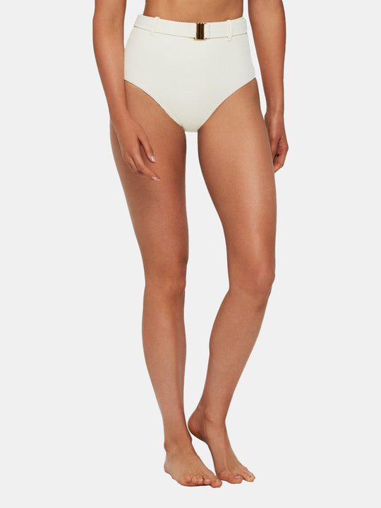 Lucia High Waisted Belted Two-Piece Bottom