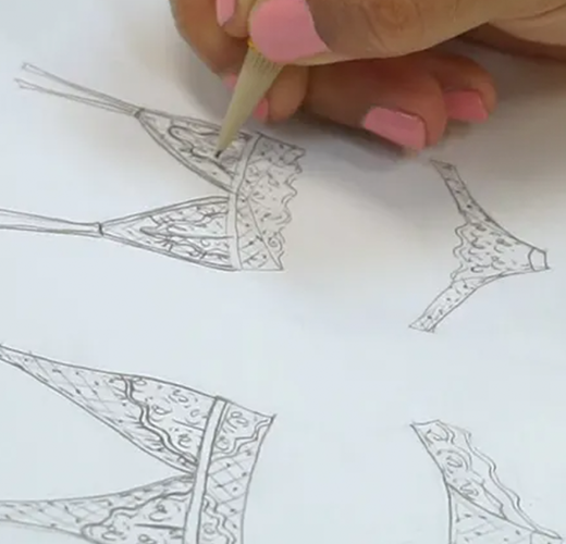 Design sketch by Cosabella