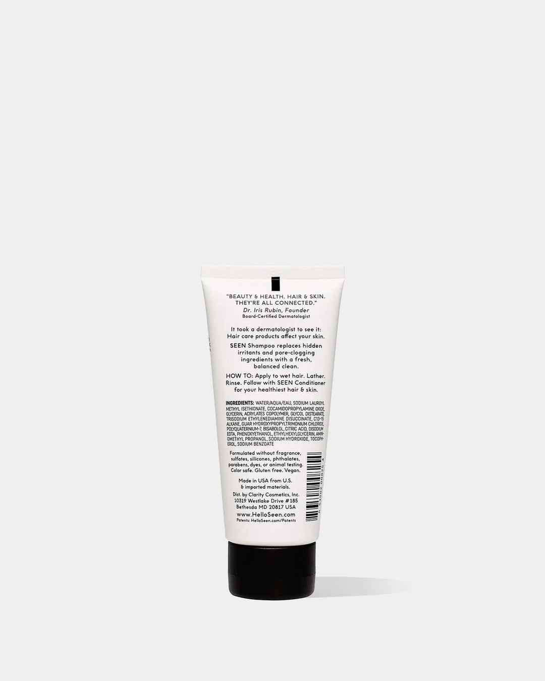 SEEN Shampoo, Fragrance Free