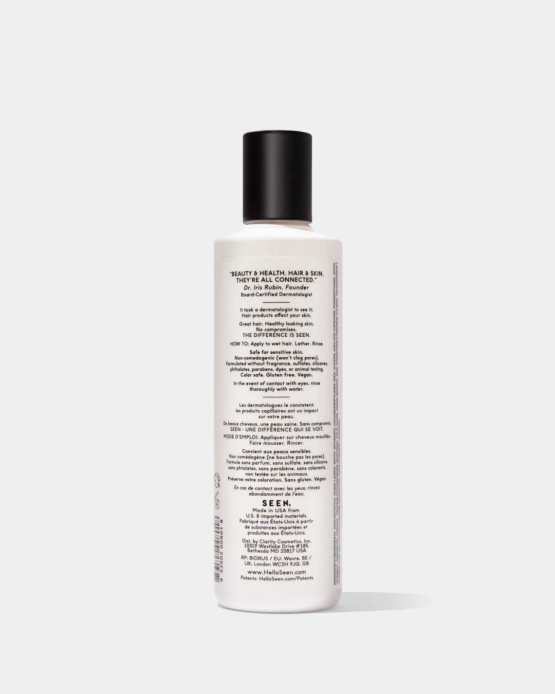 SEEN Shampoo, Fragrance Free
