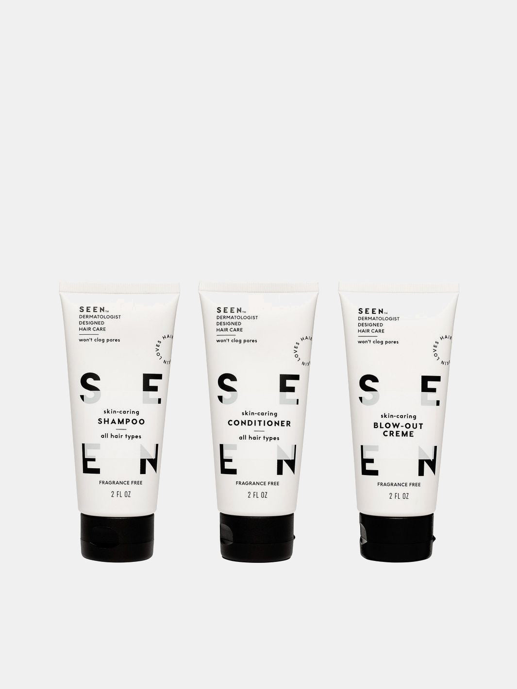 SEEN Travel Trio, Fragrance Free