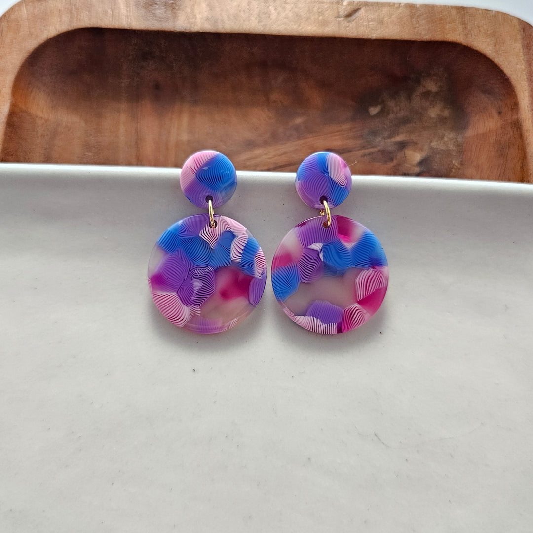 Addy Earrings - Cotton Candy