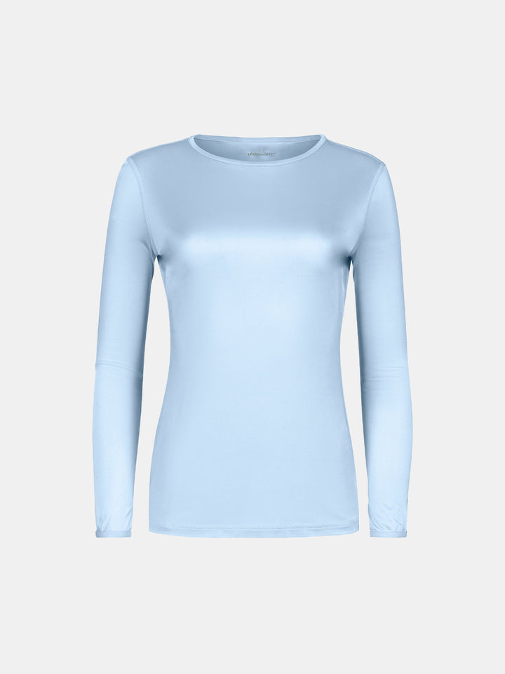 Silk Blend Long-Sleeve Base Layer