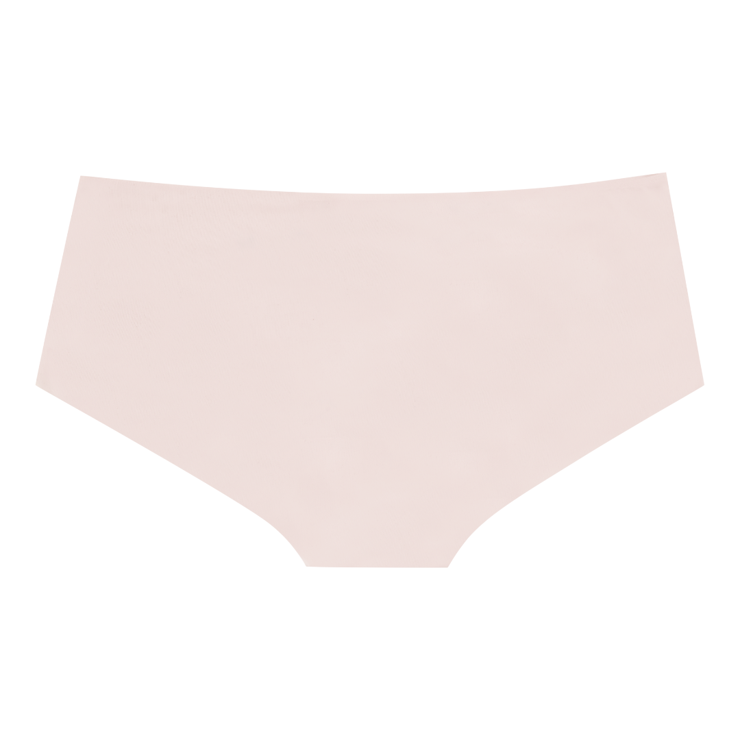 Soft Seamless Briefs with Embroidery