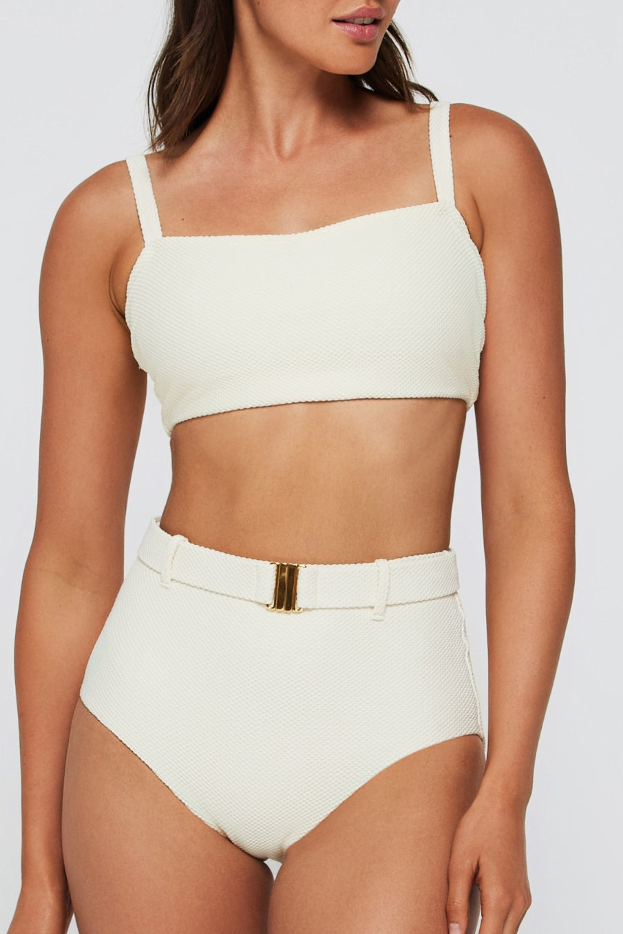 Lucia Square Neck Two-Piece Bikini Top