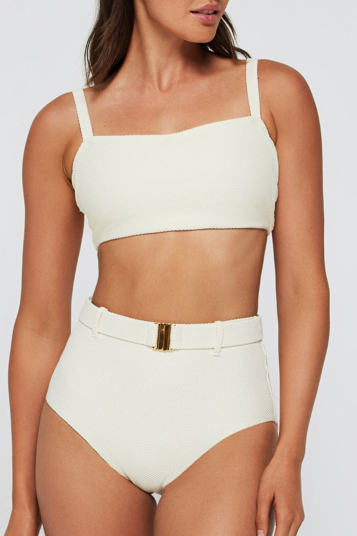 Lucia Square Neck Two-Piece Bikini Top