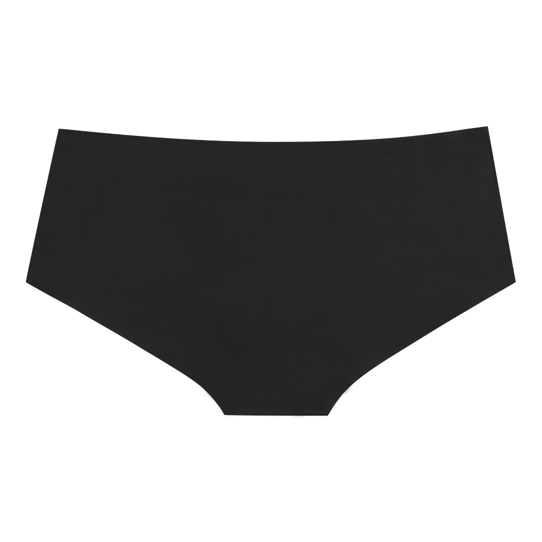 Soft Seamless Briefs with Embroidery