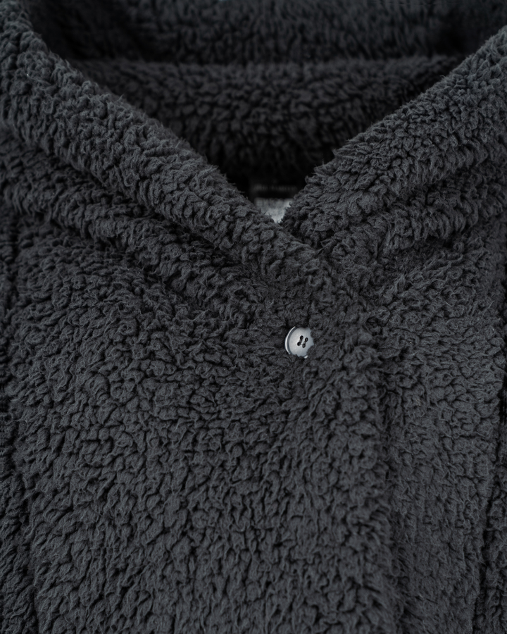 The Warrior Effect™ by Jill Martin Bedazzled Logo Sherpa Lounger Jacket