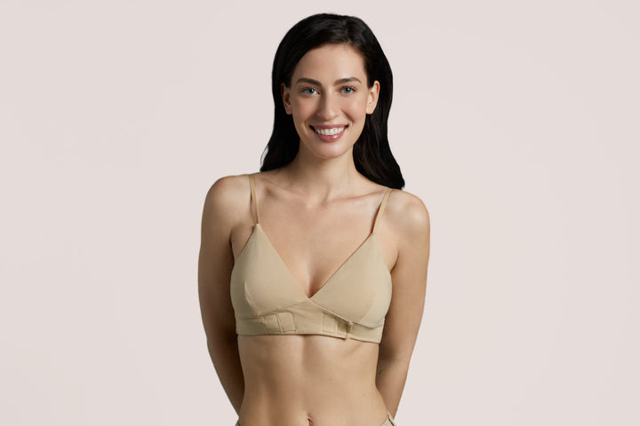 Front Fastening Bra with VELCRO® Brand Fasteners