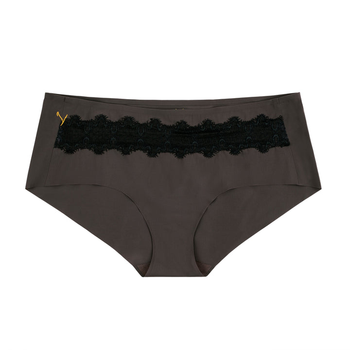 Soft Seamless Briefs with Lace