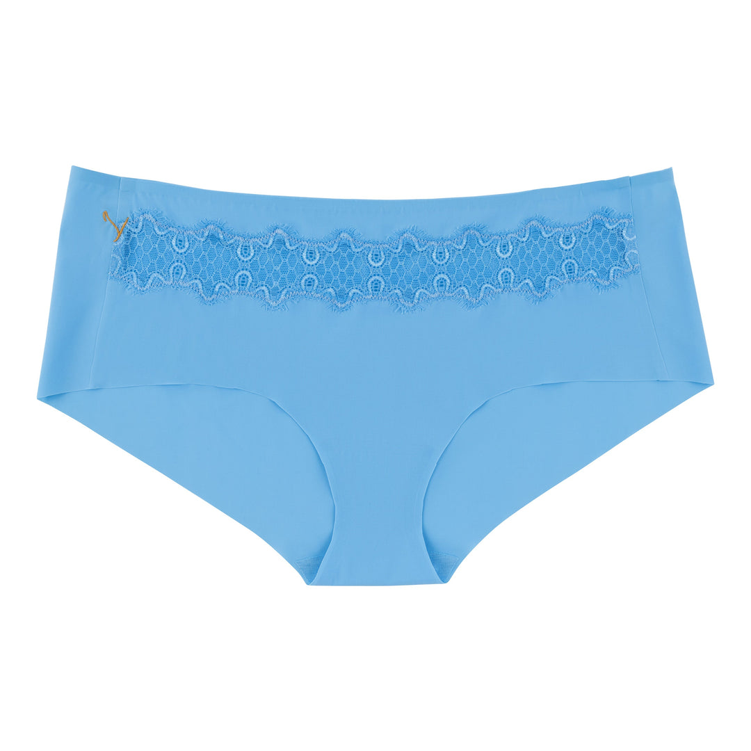 Soft Seamless Briefs with Lace