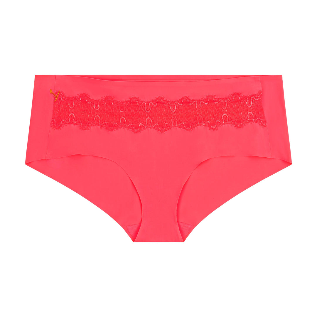 Soft Seamless Briefs with Lace