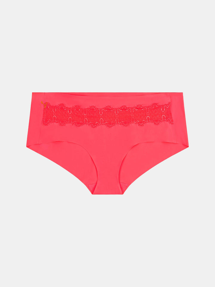 Soft Seamless Briefs with Lace