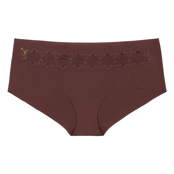 Soft Seamless Briefs with Lace