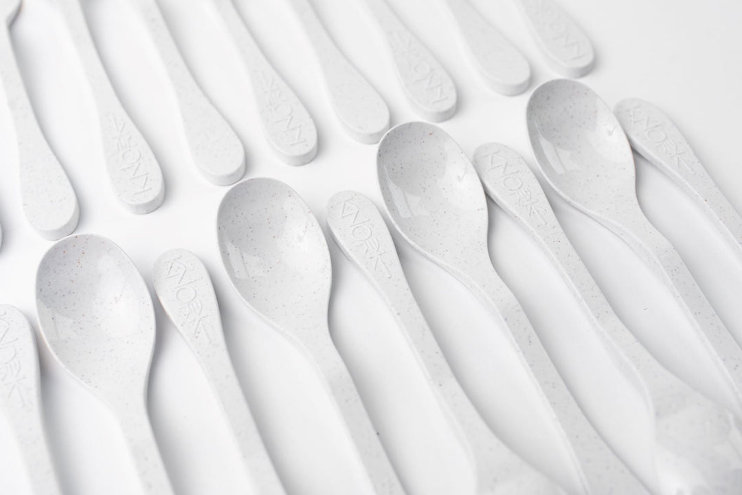 KNORK Eco 24 Pack Bamboo Flatware Set