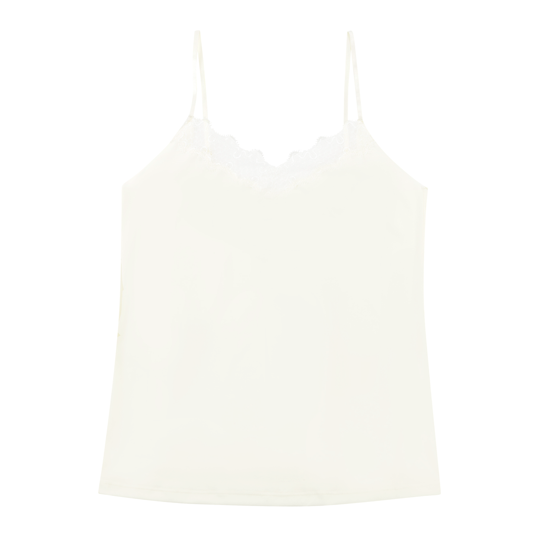 Soft Seamless Camisole with Lace