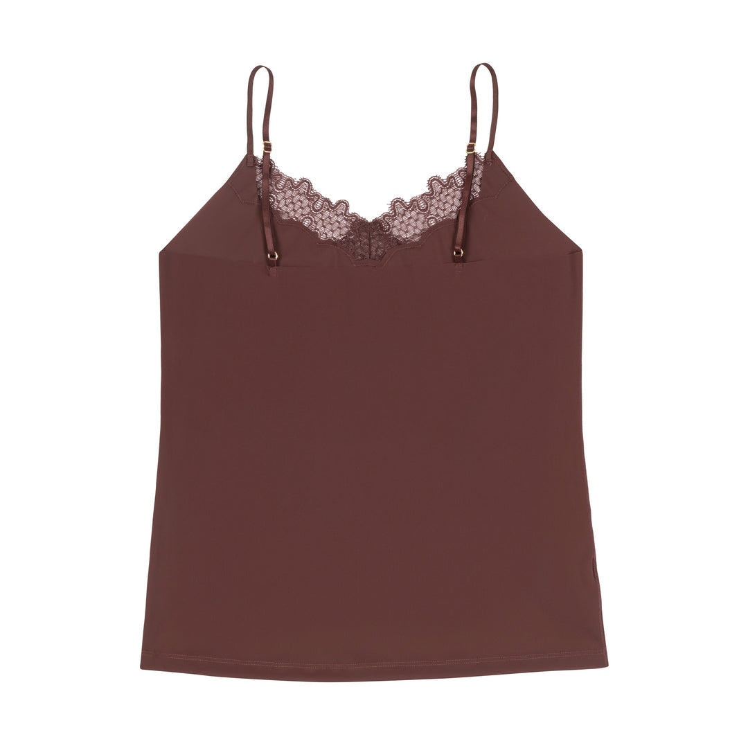 Soft Seamless Camisole with Lace
