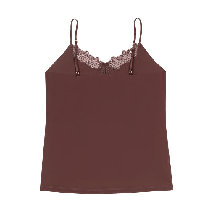 Soft Seamless Camisole with Lace