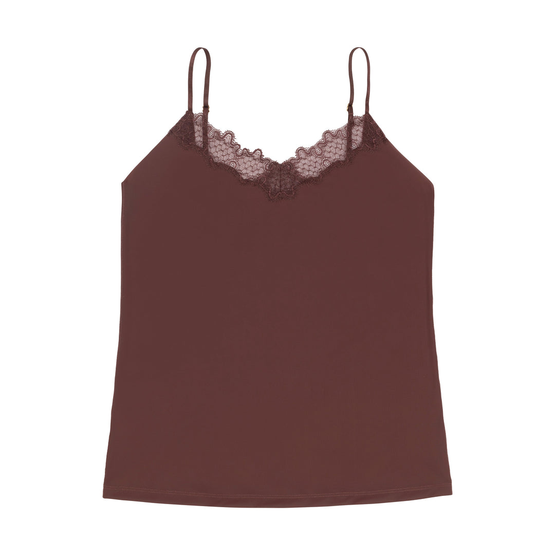 Soft Seamless Camisole with Lace