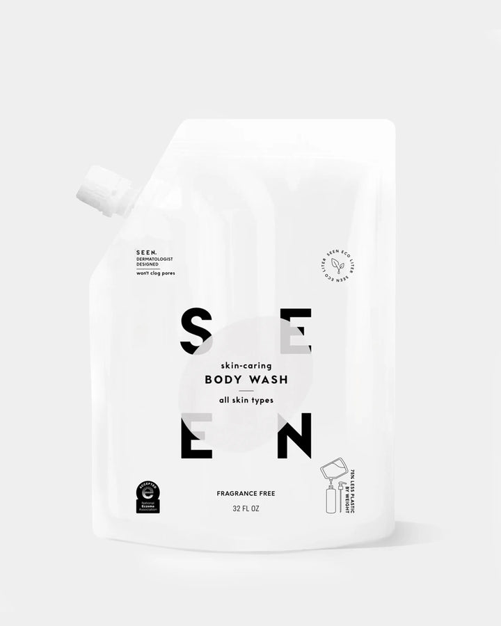 SEEN Body Wash, Fragrance Free