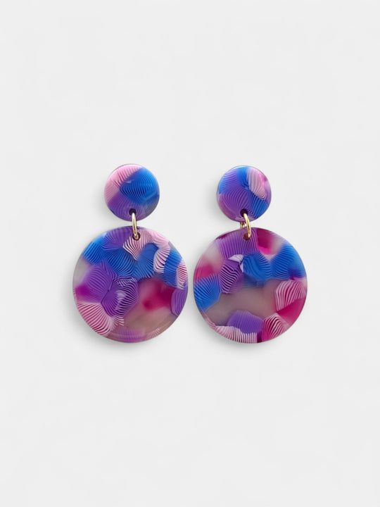 Addy Earrings - Cotton Candy
