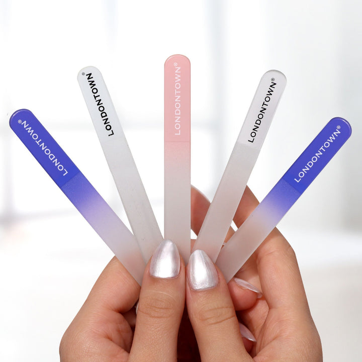 Lilac Glass Nail File