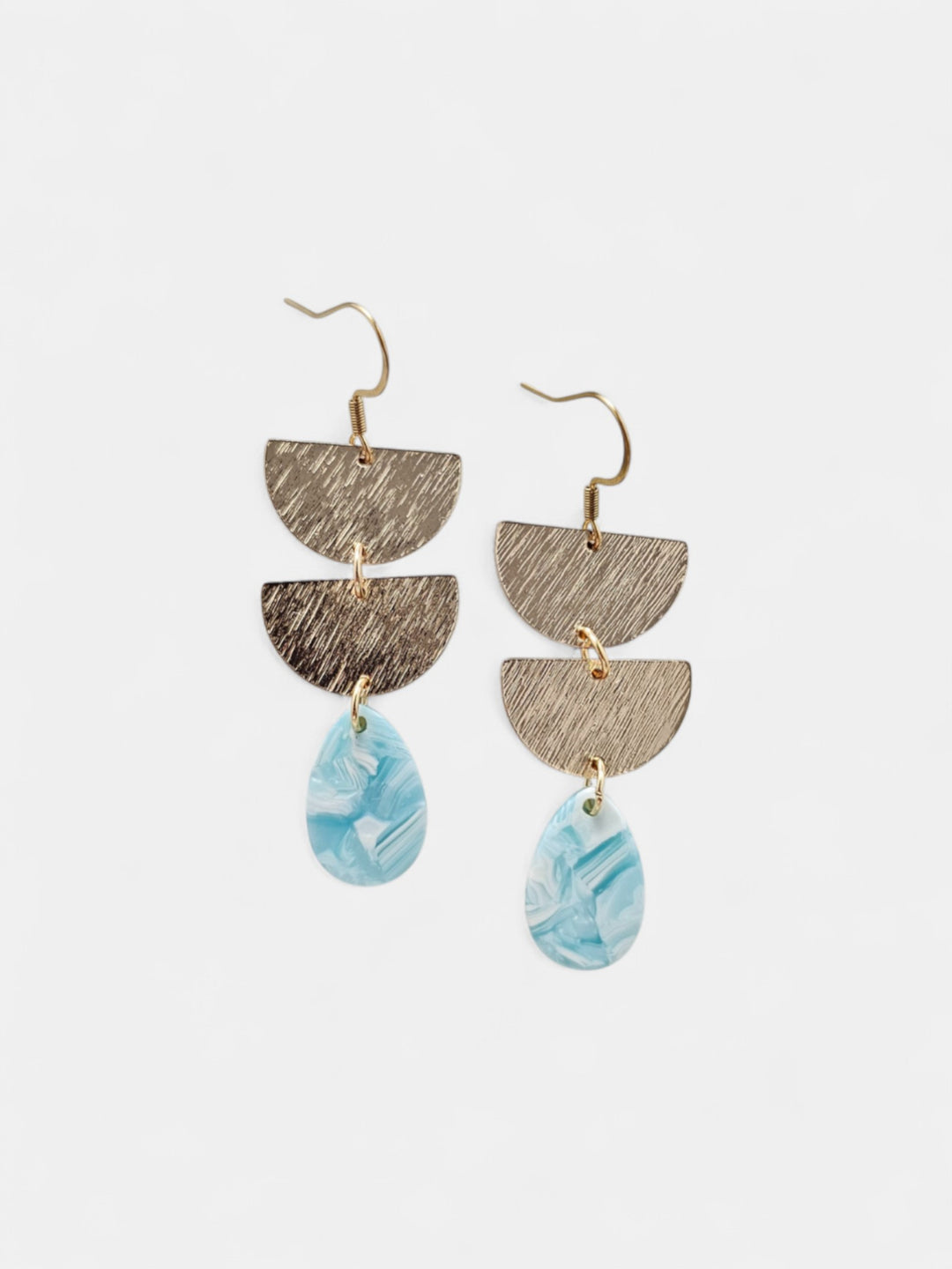 Aria Earrings - Aquamarine