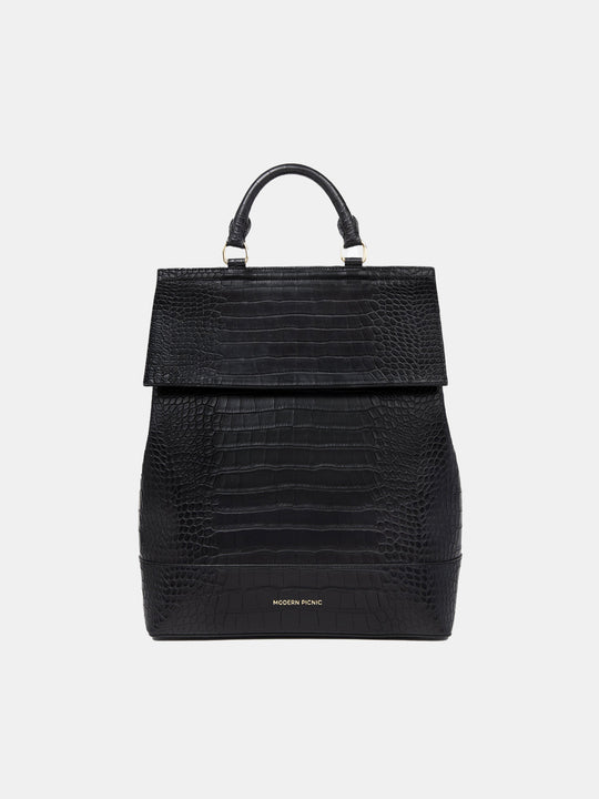 THE BACKPACK - BLACK CROC