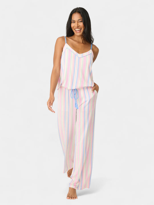Bayside Dreams Striped PJ Set