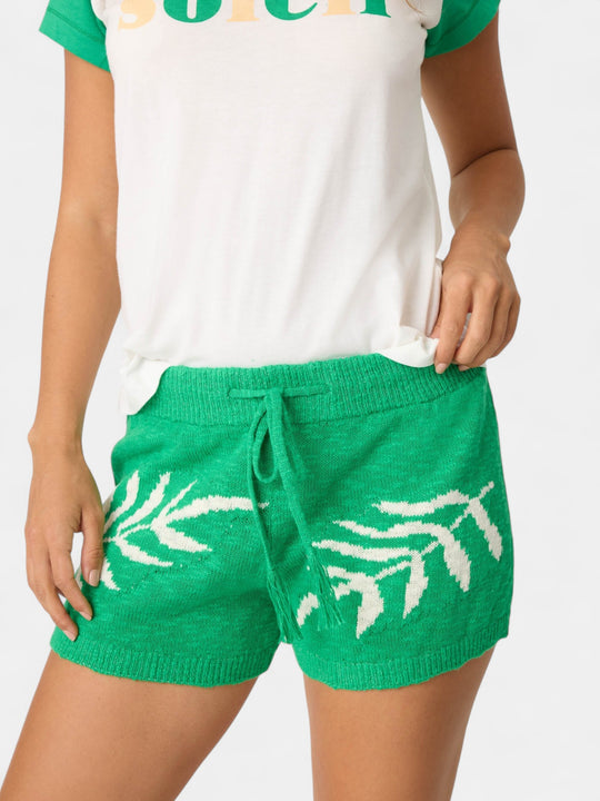 Beachcomber Leaf Print Shorts