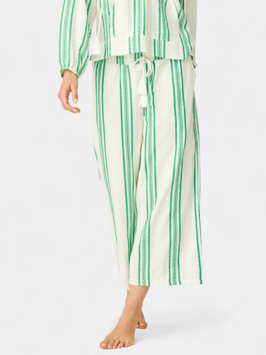 Beachcomber Wide Leg Cropped Pants