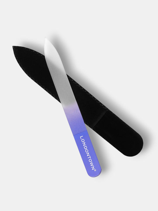 Lilac Glass Nail File