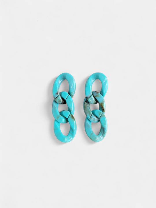 Brooklyn Earrings - Turquoise