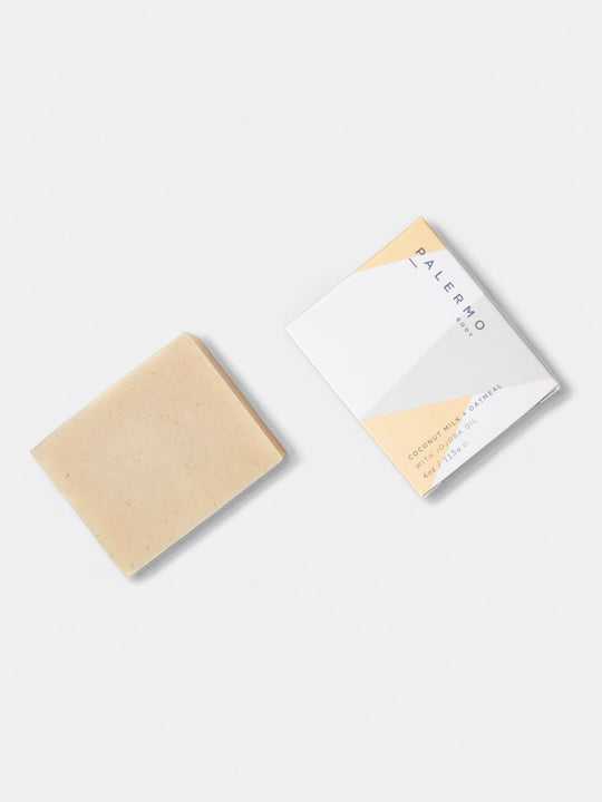 Coconut Milk + Oatmeal Soap