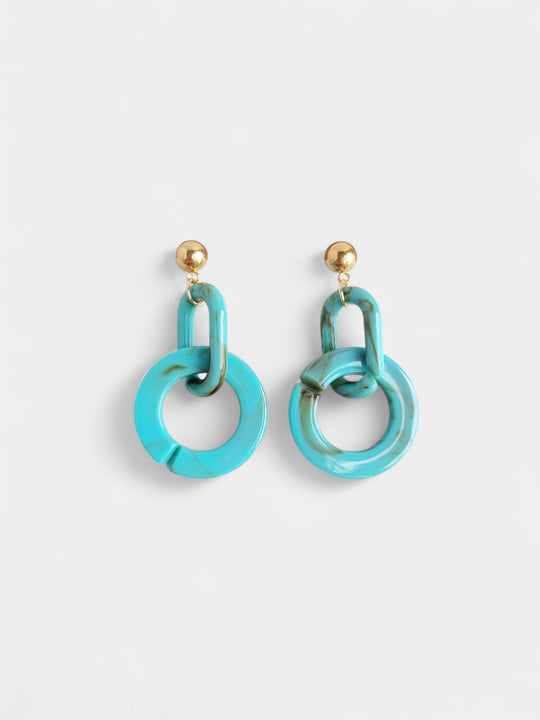 Cora Earrings - Turquoise
