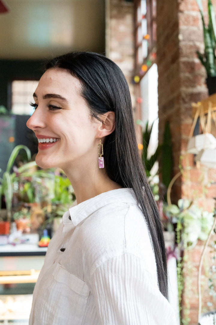 Raya Earrings - Bubblegum Pink