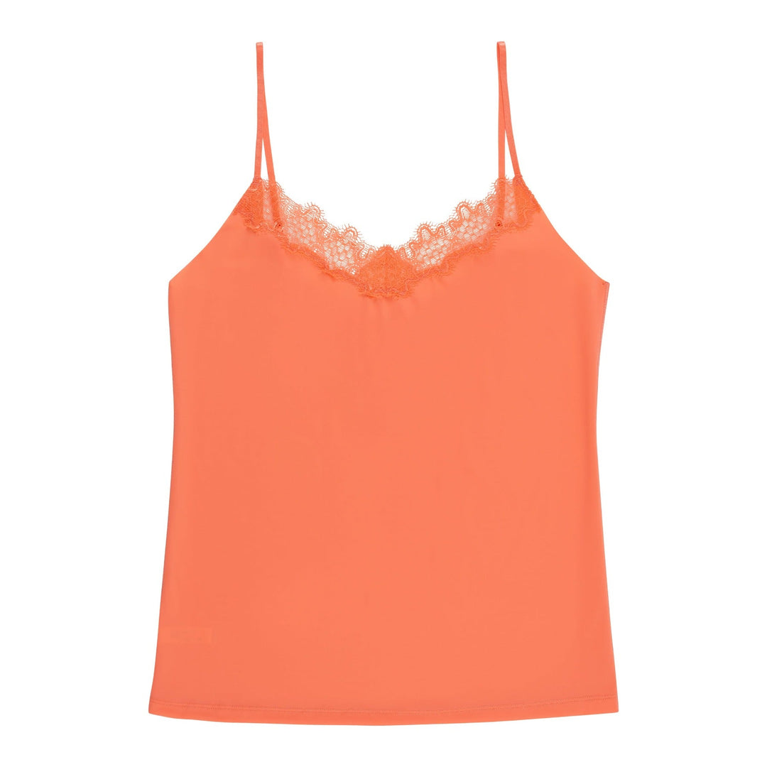 Soft Seamless Camisole with Lace