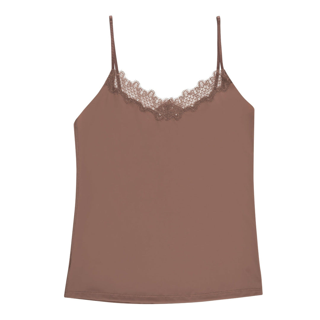 Soft Seamless Camisole with Lace