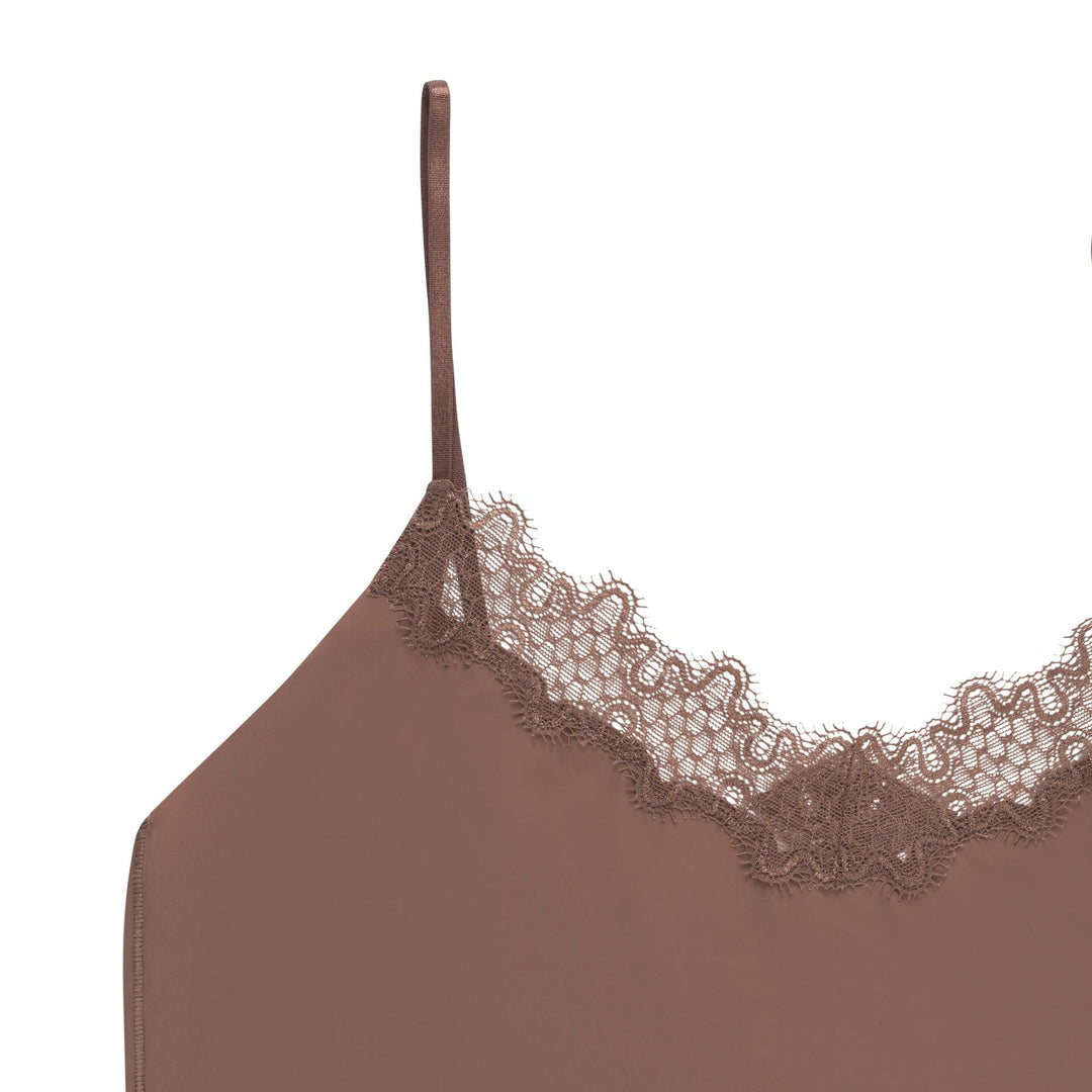 Soft Seamless Camisole with Lace