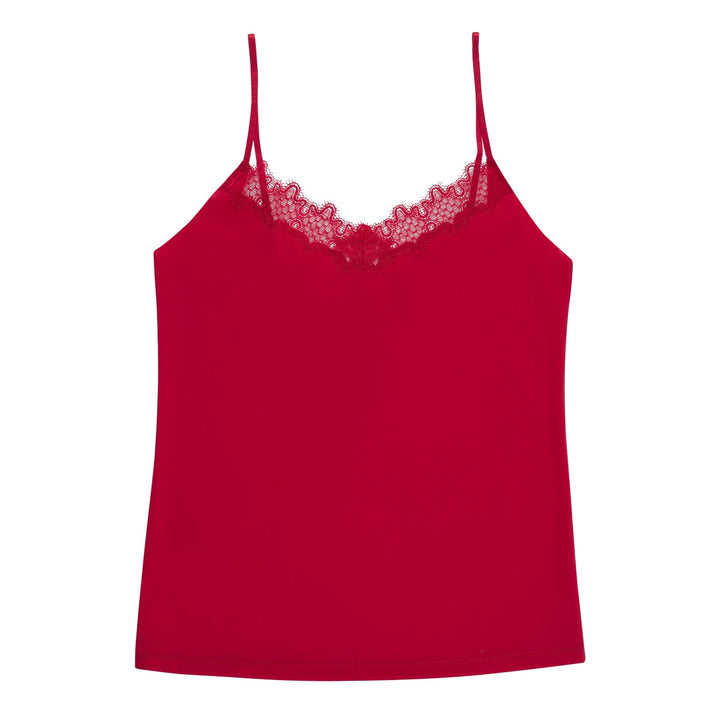 Soft Seamless Camisole with Lace