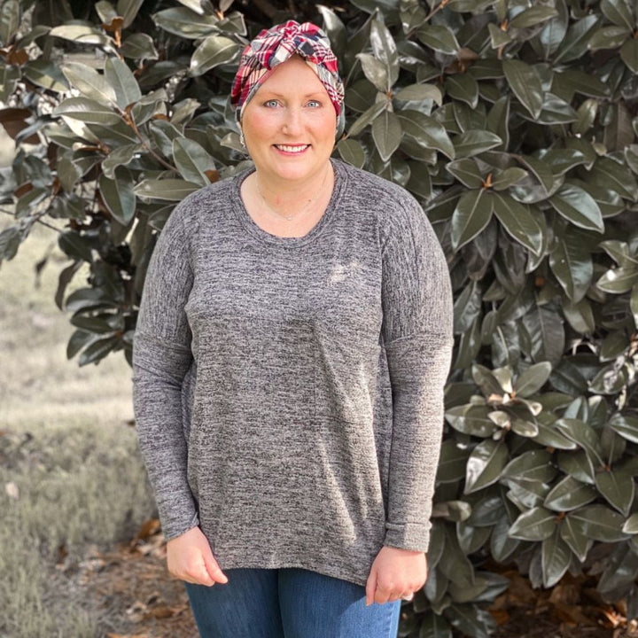 CRT - Plaid with Removable Bow Turban