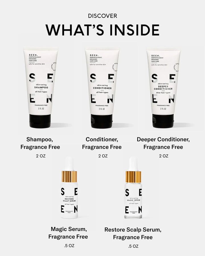 SEEN Discovery Kit, Fragrance Free