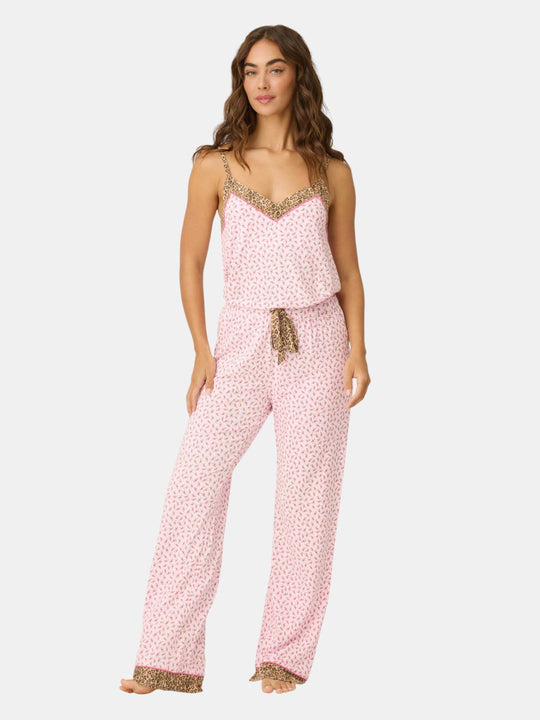 Ditsy Floral Print PJ Set