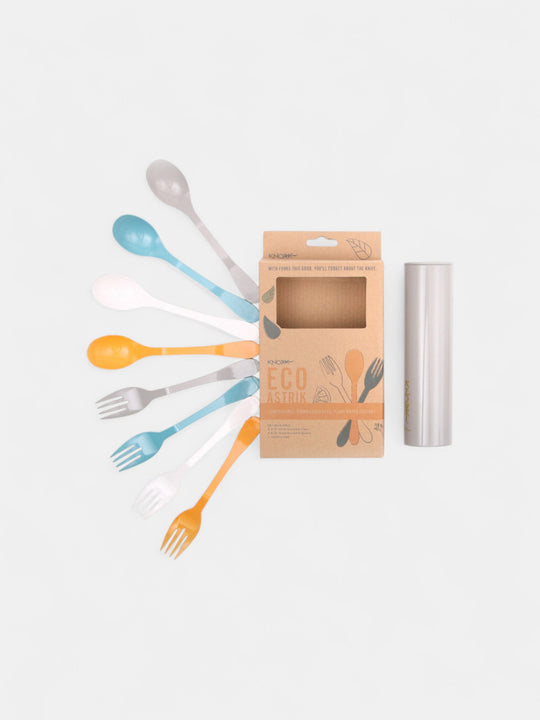 Eco  8 Piece Flatware Set and Carry Case
