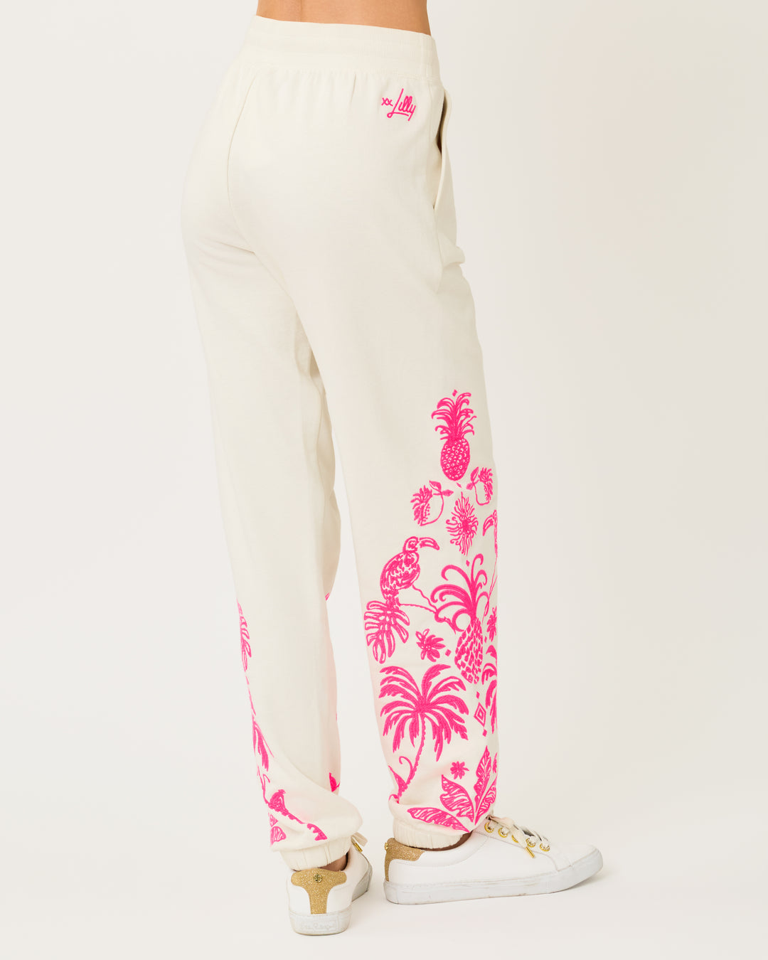 30" Silvie Embroidered Jogger