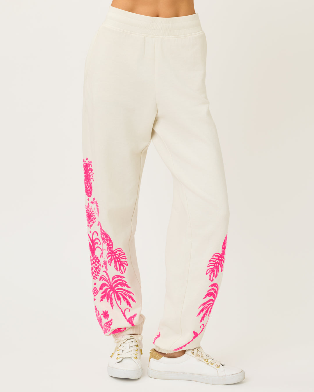 30" Silvie Embroidered Jogger