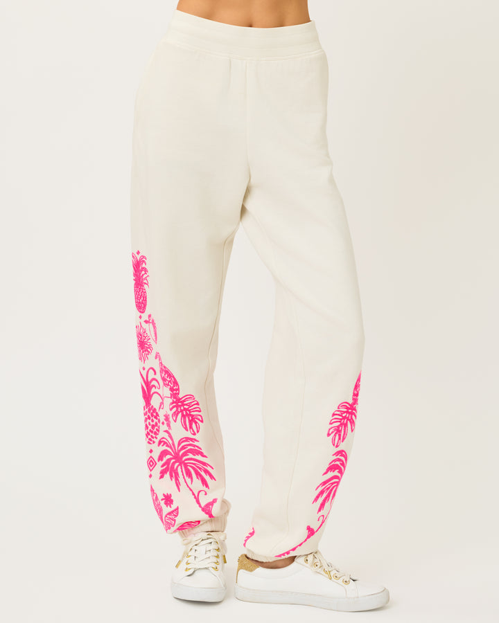 30" Silvie Embroidered Jogger
