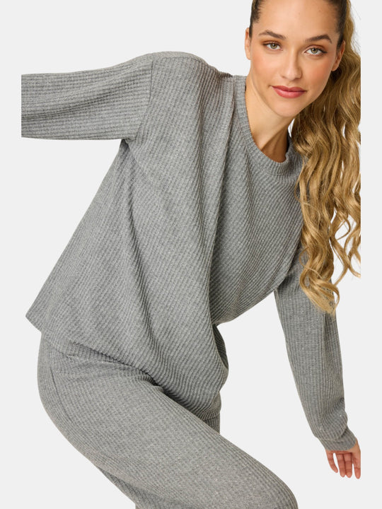 Fireside Sparkle Charcoal PJ Set